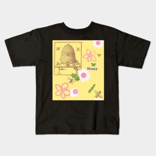 Beeyard Collage Kids T-Shirt